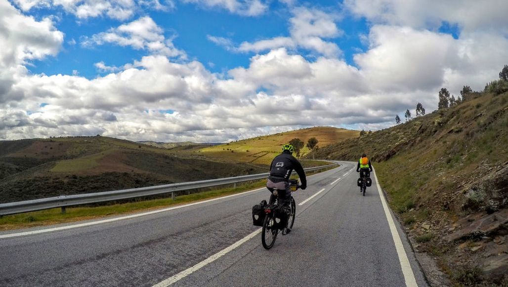 Bicycle touring in northern Portugal